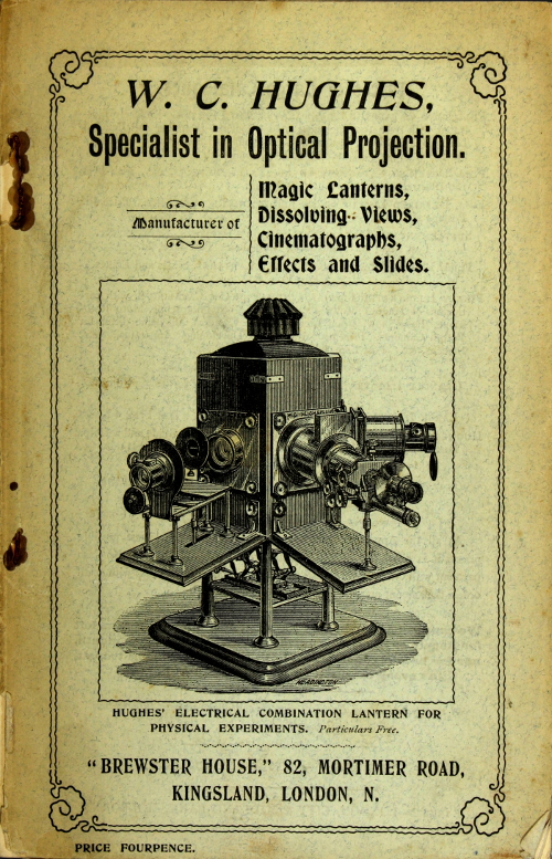 Cover of lantern dealer's catalogue
