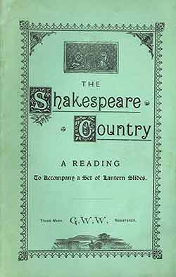 Front cover of typical reading pamphlet