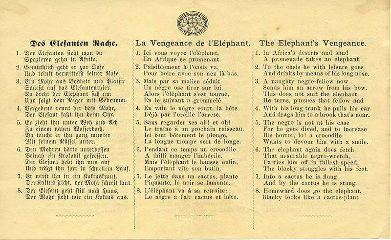 elephants revenge reading