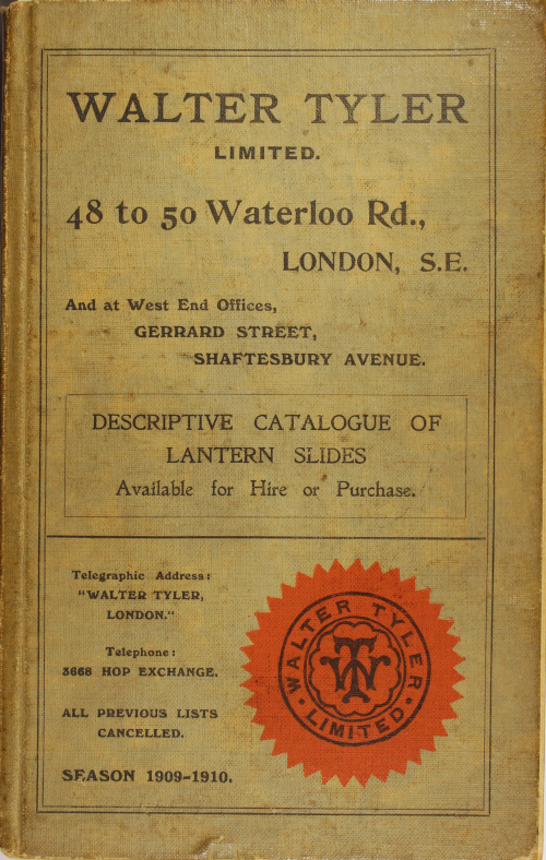 Front cover of randomly-selected catalogue