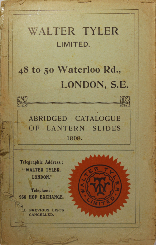 Front cover of randomly-selected catalogue