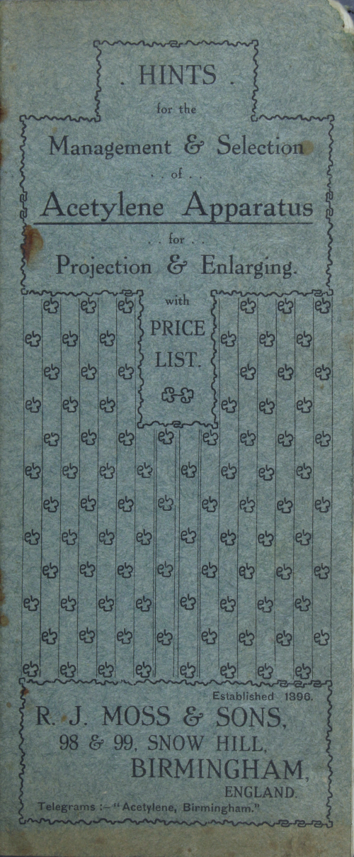 Front cover of randomly-selected catalogue