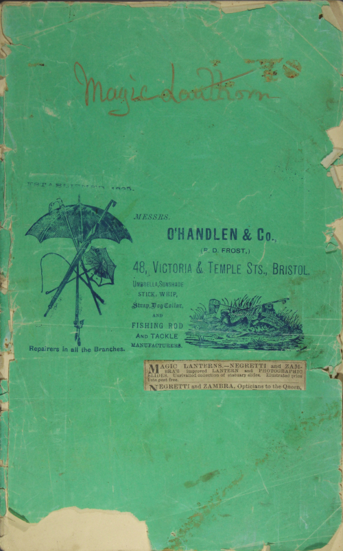 Front cover of randomly-selected catalogue