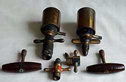 Image of gas bottle fittings and adaptors
