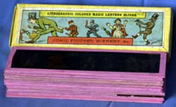 Image of a stack of Panorama children's slides