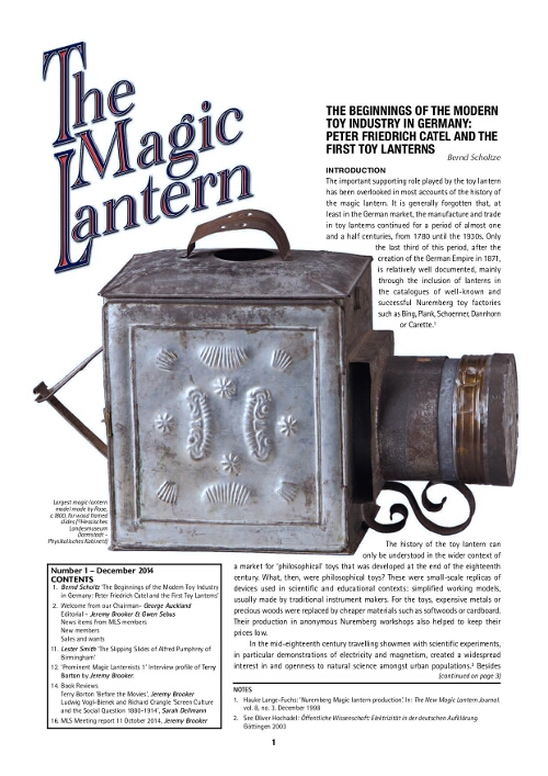 The Magic Lantern No.  1