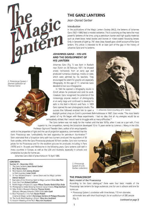The Magic Lantern No. 41 The Magic Lantern No. 41