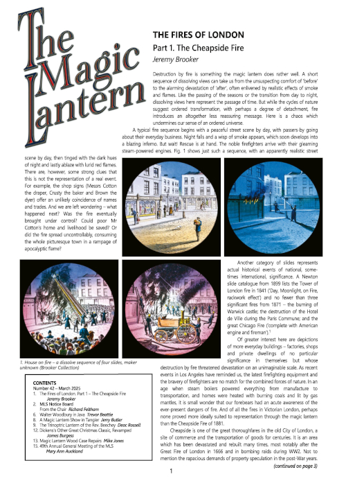 The Magic Lantern No. 42 The Magic Lantern No. 42